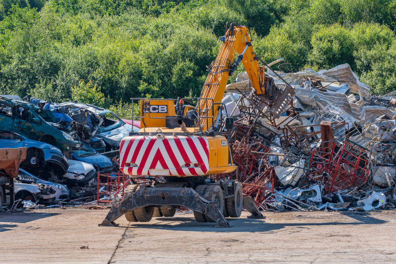 end of life vehicle facility storage image